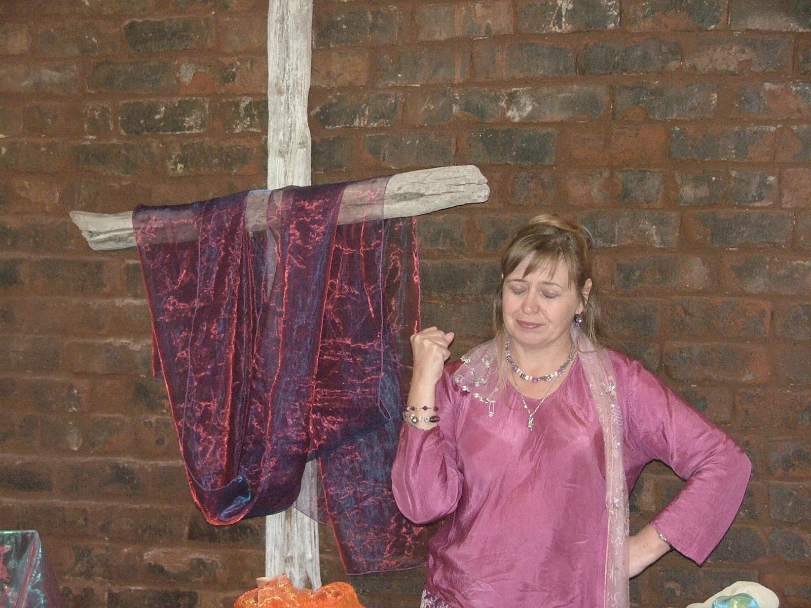 A quiet moment of worship